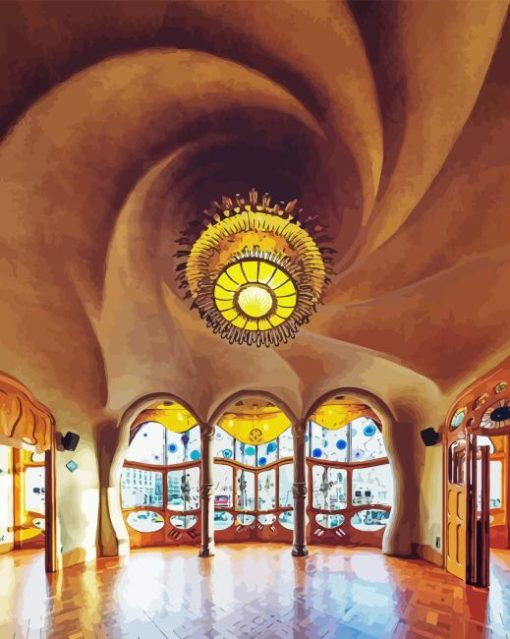 Casa Batllo Inside Diamond Painting