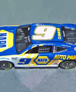 Chase Elliott Car Driver Diamond Painting