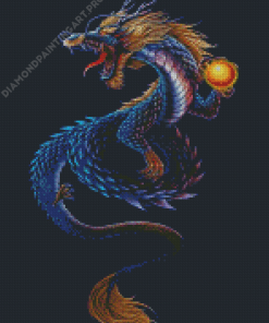 Chinese Dragon Diamond Painting