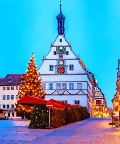 Christmas Rottenburg Au Da Tauber Diamond Painting