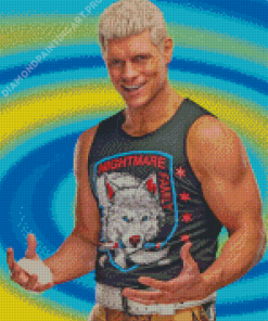 Cody Rhodes Diamond Painting