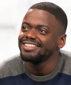 Daniel Kaluuya Smiling Diamond Painting