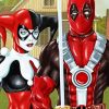 Deadpool And Harley Quinn Dc Comics Diamond Painting