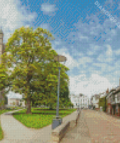 Exeter City Streets Diamond Painting