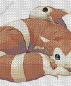 Furret Pokemon Diamond Painting