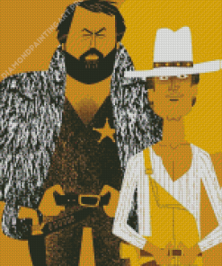 Terence Hill And Bud Spencer Diamond Painting