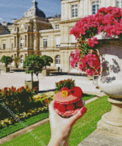 Jardin Du Luxembourg View Diamond Painting