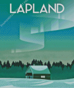 Lapland Poster Diamond Painting