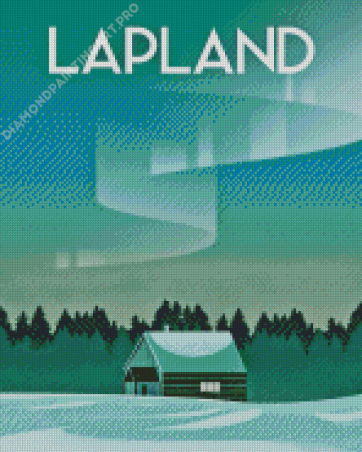 Lapland Poster Diamond Painting