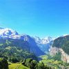 Lauterbrunen Swiss Alps Diamond Painting