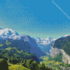 Lauterbrunen Swiss Alps Diamond Painting