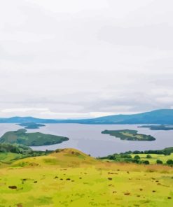 Loch Lomond National Park Scotland Diamond Painting