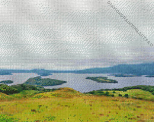 Loch Lomond National Park Scotland Diamond Painting