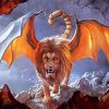 Manticore Creature Diamond Painting