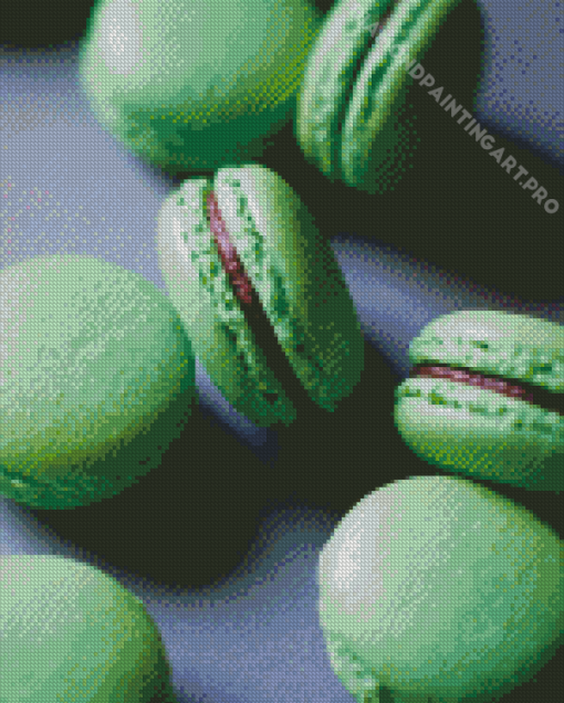 Matcha Maccaroons Diamond Painting