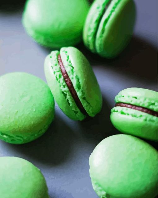 Matcha Maccaroons Diamond Painting