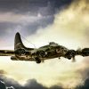 Memphis Belle Plane Diamond Painting