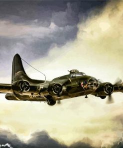 Memphis Belle Plane Diamond Painting