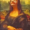 Mona Lisa Mr Bean Diamond Painting