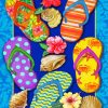 Paradise Flip Flops Diamond Painting