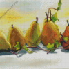 Pears In A Row Diamond Painting