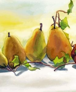 Pears In A Row Diamond Painting