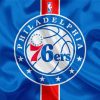 Philadelphia 76ers Flag Logo Diamond Painting