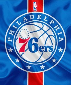 Philadelphia 76ers Flag Logo Diamond Painting