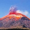 Popocatepetl Active Stratovolcano Diamond Painting