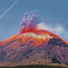 Popocatepetl Active Stratovolcano Diamond Painting