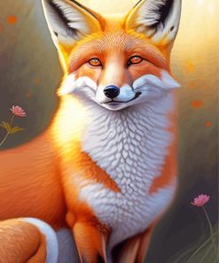 Red Fox Diamond Painting