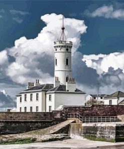 Scotland Arbroath Signal Tower Museum Diamond Painting