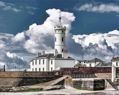 Scotland Arbroath Signal Tower Museum Diamond Painting