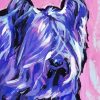 Skye Terrier Abstract Art Diamond Painting