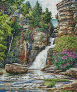 Spring In Linville Falls Diamond Painting