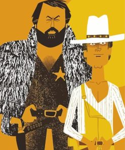 Terence Hill And Bud Spencer Diamond Painting