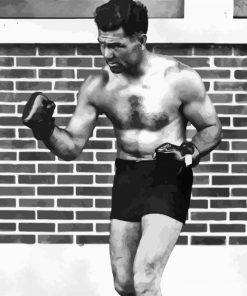 The Boxer Jack Dempsey Diamond Painting