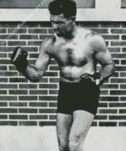 The Boxer Jack Dempsey Diamond Painting