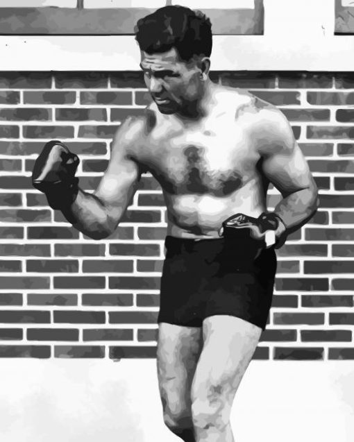 The Boxer Jack Dempsey Diamond Painting