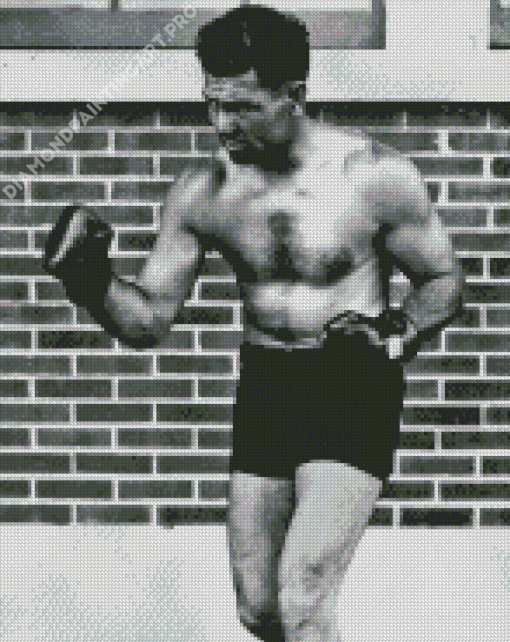 The Boxer Jack Dempsey Diamond Painting