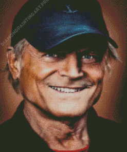 The Italian Actor Terence Hill Diamond Painting