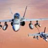 The McDonell Douglas Fa 18 Hornet Multirole Combat Aircraft Diamond Painting