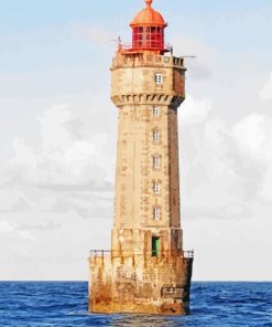 The Phare De La Jument Lighthouse Diamond Painting