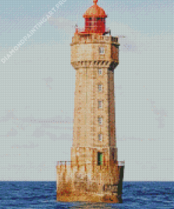 The Phare De La Jument Lighthouse Diamond Painting