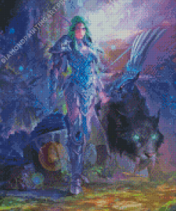 Tyrande Whisperwind Character Art Diamond Painting