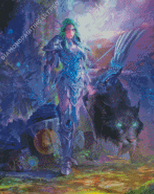 Tyrande Whisperwind Character Art Diamond Painting