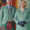 UK King Charles And Camilla Diamond Painting