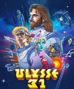 Ulysses 31 Anime Poster Diamond Painting