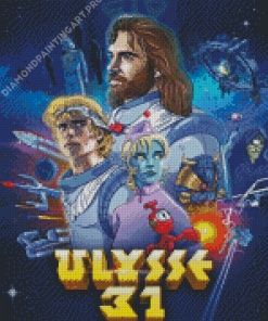 Ulysses 31 Anime Poster Diamond Painting