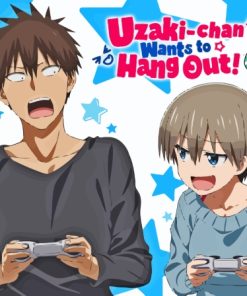 Uzaki Chan Wants To Hang Out Diamond Painting